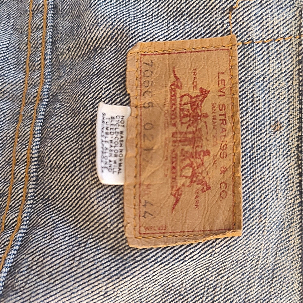 Original 1970s Levi's trucker jacket - Picture 3 of 8